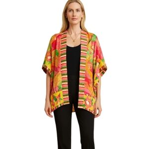 Rachel Roy Multicolor Kimono. One Size.